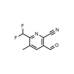 6-(Difluoromethyl)-3-formyl-5-methylpicolinonitrile|CS-1193558