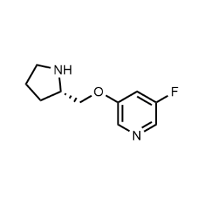 (S)-3-Fluoro-5-(pyrrolidin-2-ylmethoxy)pyridine|CS-1193682