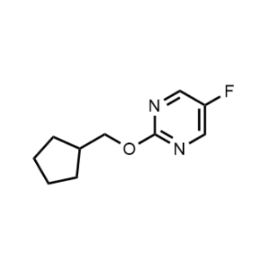 2-(Cyclopentylmethoxy)-5-fluoropyrimidine|CS-1193690