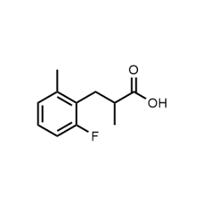 3-(2-Fluoro-6-methylphenyl)-2-methylpropanoic acid|CS-1193697