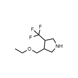 3-(Ethoxymethyl)-4-(trifluoromethyl)pyrrolidine|CS-1193971