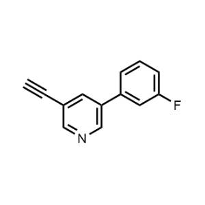 3-Ethynyl-5-(3-fluorophenyl)pyridine|CS-1193985