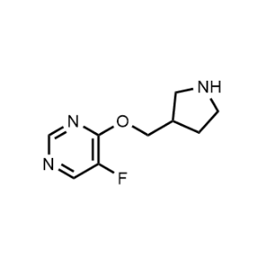 5-Fluoro-4-(pyrrolidin-3-ylmethoxy)pyrimidine|CS-1194025