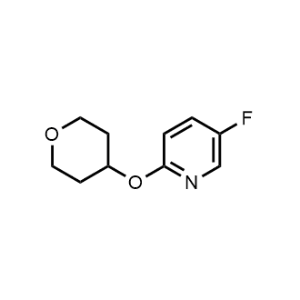 5-Fluoro-2-((tetrahydro-2H-pyran-4-yl)oxy)pyridine|CS-1194034