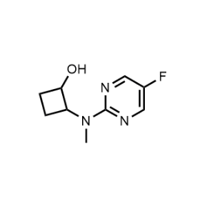 2-((5-Fluoropyrimidin-2-yl)(methyl)amino)cyclobutan-1-ol|CS-1194037