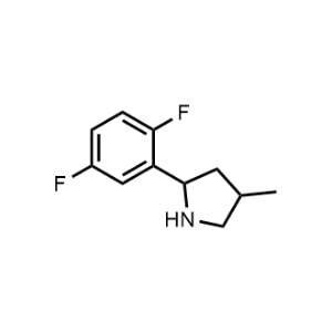 2-(2,5-Difluorophenyl)-4-methylpyrrolidine|CS-1194097