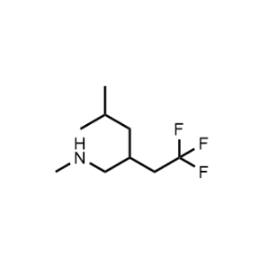 N,4-Dimethyl-2-(2,2,2-trifluoroethyl)pentan-1-amine|CS-1194099