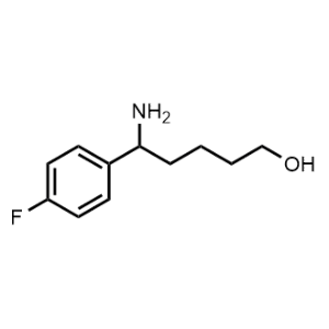 5-Amino-5-(4-fluorophenyl)pentan-1-ol|CS-1194100