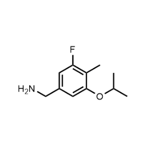 (3-Fluoro-5-isopropoxy-4-methylphenyl)methanamine|CS-1194105