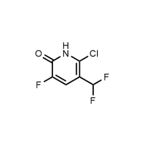 6-Chloro-5-(difluoromethyl)-3-fluoropyridin-2(1H)-one|CS-1194126