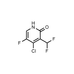 4-Chloro-3-(difluoromethyl)-5-fluoropyridin-2(1H)-one|CS-1194137