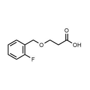 3-((2-Fluorobenzyl)oxy)propanoic acid|CS-1194404