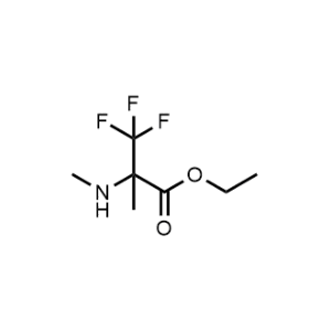 Ethyl 3,3,3-trifluoro-2-methyl-2-(methylamino)propanoate|CS-1194693