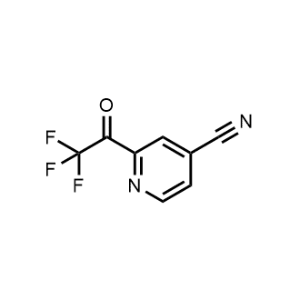 2-(2,2,2-Trifluoroacetyl)isonicotinonitrile|CS-1194901