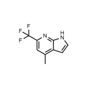 4-Methyl-6-(trifluoromethyl)-1H-pyrrolo[2,3-b]pyridine|CS-1194967