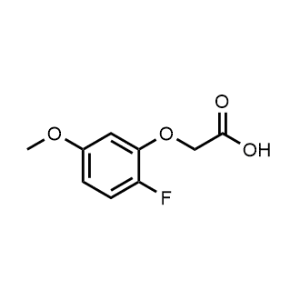 2-(2-Fluoro-5-methoxyphenoxy)acetic acid|CS-1195008