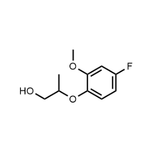 2-(4-Fluoro-2-methoxyphenoxy)propan-1-ol|CS-1195100