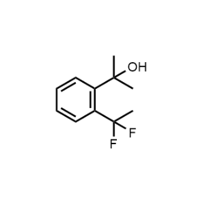 2-(2-(1,1-Difluoroethyl)phenyl)propan-2-ol|CS-1195117