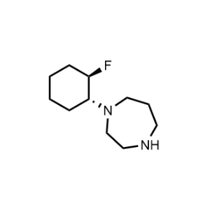 1-((1R,2R)-2-Fluorocyclohexyl)-1,4-diazepane|CS-1195141