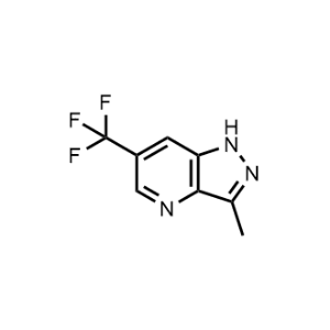 3-Methyl-6-(trifluoromethyl)-1H-pyrazolo[4,3-b]pyridine|CS-1195218