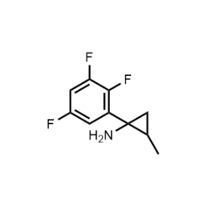 2-Methyl-1-(2,3,5-trifluorophenyl)cyclopropan-1-amine|CS-1195404