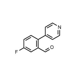 5-Fluoro-2-(pyridin-4-yl)benzaldehyde|CS-1195424