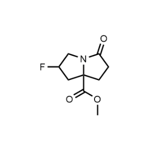 Methyl 2-fluoro-5-oxotetrahydro-1H-pyrrolizine-7a(5H)-carboxylate|CS-1195428