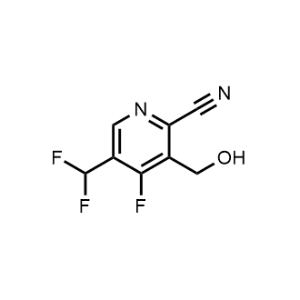 5-(Difluoromethyl)-4-fluoro-3-(hydroxymethyl)picolinonitrile|CS-1195592