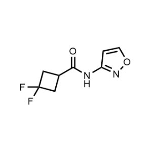 3,3-Difluoro-N-(isoxazol-3-yl)cyclobutane-1-carboxamide|CS-1195828