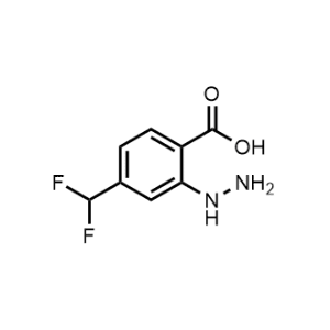 4-(Difluoromethyl)-2-hydrazinylbenzoic acid|CS-1195838
