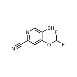 4-(Difluoromethoxy)-5-mercaptopicolinonitrile|CS-1195864