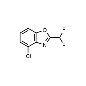 4-Chloro-2-(difluoromethyl)benzo[d]oxazole|CS-1196482