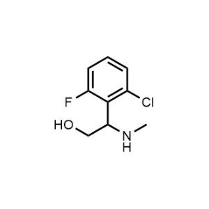 2-(2-Chloro-6-fluorophenyl)-2-(methylamino)ethan-1-ol|CS-1196551