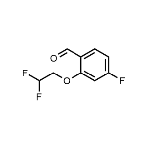 2-(2,2-Difluoroethoxy)-4-fluorobenzaldehyde|CS-1196683