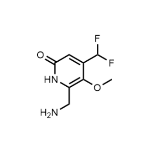 6-(Aminomethyl)-4-(difluoromethyl)-5-methoxypyridin-2(1H)-one|CS-1196778