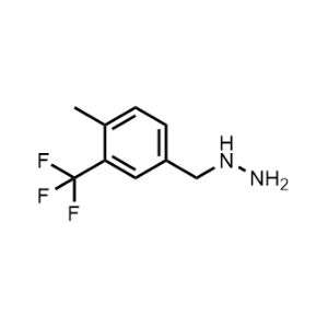 (4-Methyl-3-(trifluoromethyl)benzyl)hydrazine|CS-1196837