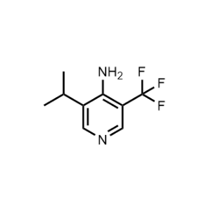 3-Isopropyl-5-(trifluoromethyl)pyridin-4-amine|CS-1196843