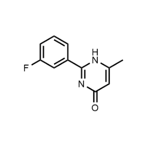 2-(3-Fluorophenyl)-6-methylpyrimidin-4(1H)-one|CS-1196867