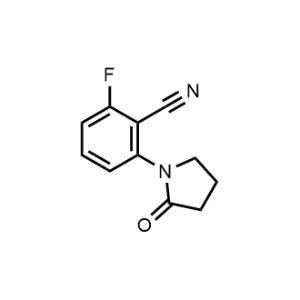 2-Fluoro-6-(2-oxopyrrolidin-1-yl)benzonitrile|CS-1196884