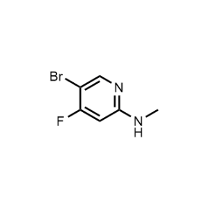 5-Bromo-4-fluoro-N-methylpyridin-2-amine|CS-1197049