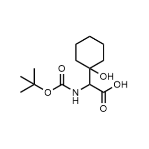 2-((tert-Butoxycarbonyl)amino)-2-(1-hydroxycyclohexyl)acetic acid|CS-1197250