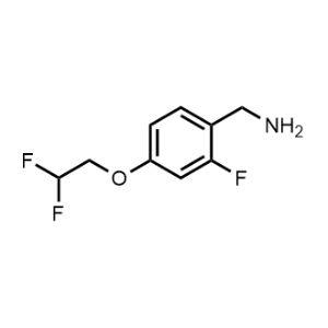 (4-(2,2-Difluoroethoxy)-2-fluorophenyl)methanamine|CS-1197296