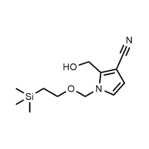 2-(Hydroxymethyl)-1-((2-(trimethylsilyl)ethoxy)methyl)-1H-pyrrole-3-carbonitrile|CS-1197381