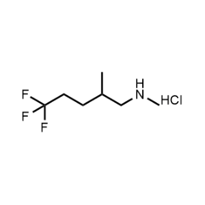 5,5,5-Trifluoro-N,2-dimethylpentan-1-amine hydrochloride|CS-1197493