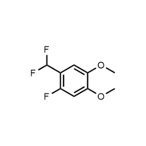 1-(Difluoromethyl)-2-fluoro-4,5-dimethoxybenzene|CS-1197646