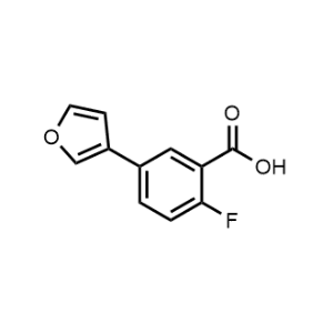 2-Fluoro-5-(furan-3-yl)benzoic acid|CS-1197739