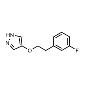 4-(3-Fluorophenethoxy)-1H-pyrazole|CS-1197823