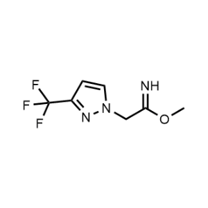 Methyl 2-(3-(trifluoromethyl)-1H-pyrazol-1-yl)acetimidate|CS-1198165