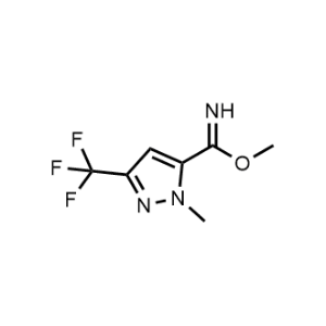 Methyl 1-methyl-3-(trifluoromethyl)-1H-pyrazole-5-carbimidate|CS-1198166