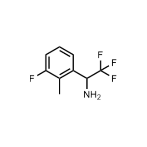 2,2,2-Trifluoro-1-(3-fluoro-2-methylphenyl)ethan-1-amine|CS-1198187